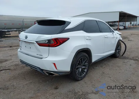 2017 Lexus Rx 350 F Sport from USA, damaged, VIN 2T2BZMCA8HC058381